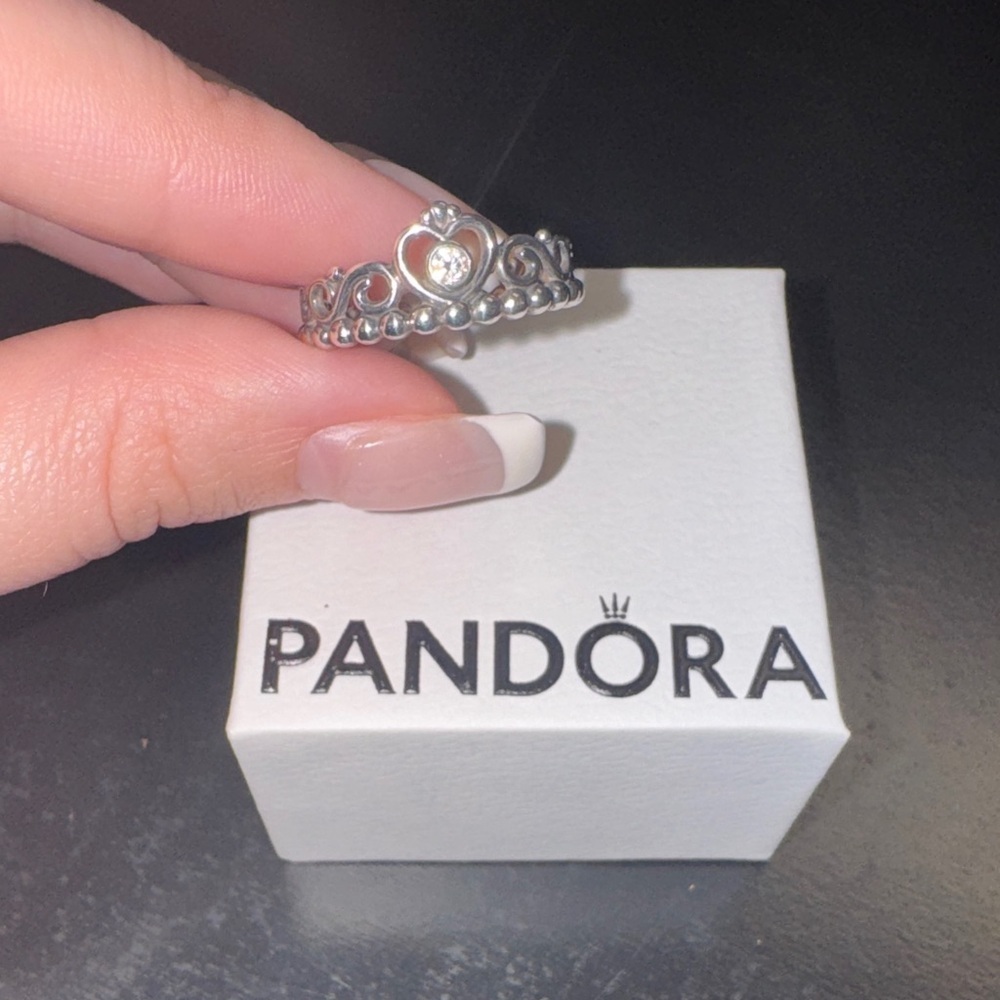 Pandora Silver Heart Ring - Picture 2 of 2